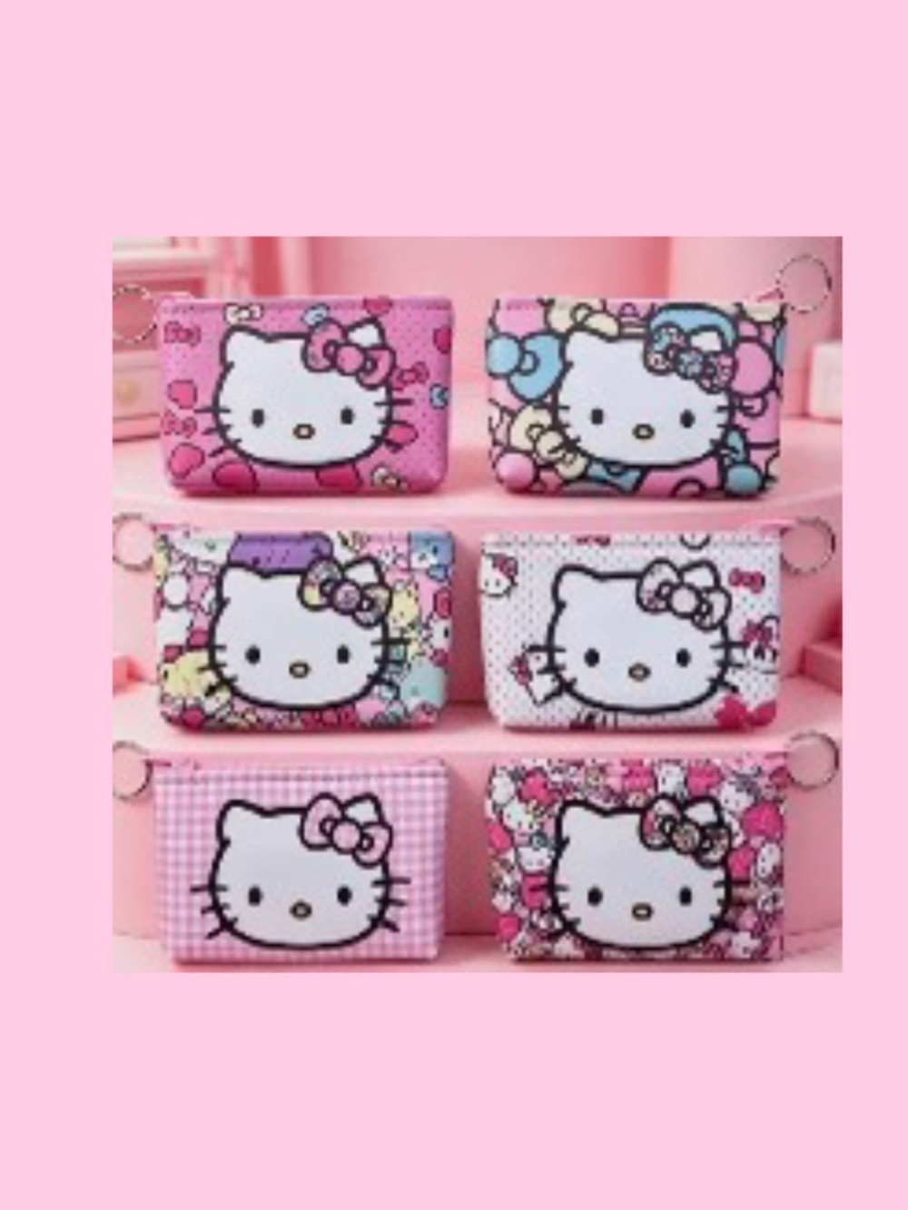 Hello Kitty Zip Pouch - Pick 1 - Picture 2 of 10